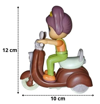 BONECA NO TRICICLO FRICCAO